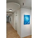 SLV LED Wand-/Deckenleuchte MEDO® 60, IP50, Up/Down, Ø 60cm, 20W 2700/3000/4000K 2100-2350lm 110°, CRI 90, dimmbar, schwarz