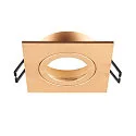 Deckeneinbauring NEW TRIA® 68, quadratisch, IP20, roségold
