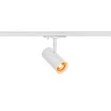 SLV LED 1-Phasen Strahler NOBLO® SPOT DTW, IP20, 8.4W 2000-3000K 450lm 36°, CRi >90, Dim-to-Warm, weiß