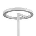 LED Akku-Tischleuchte VINOLINA ONE, IP54, Ø 14cm Ringform, 2.5W 2700K 125lm, Touch-Dimmer + Ladestation, weiß