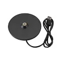 LED Akku-Tischleuchte VINOLINA ONE, IP54, Ø 14cm Ringform, 2.5W 2700K 125lm, Touch-Dimmer + Ladestation, weiß