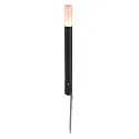 SLV Outdoor LED Akku-Leuchten Set TAHA, IP65 IK03, 5W 2700K 200lm, 3-stufig dimmbar, inkl. 2 Schirmen + Zubehör, schwarz