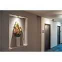 SLV LED Deckeneinbauleuchte NEW TRIA® 68, rund, 8,3W, CRI 90, IP20, dimmbar, 38°, 3000K, schwarz