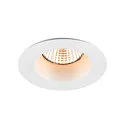 LED Deckeneinbauleuchte NEW TRIA® 68, rund, 8,3W, CRI 90, IP20/IP65, dimmbar, 38°, 2700K, weiß