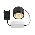 LED Modul NEW TRIA®, rund, 38°, 13,3W, 3000K, CRI 90, IP20, dimmbar, schwarz