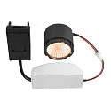 SLV LED module NEW TRIA® round 11W 700lm 1800-3000K 60° dimmable, black