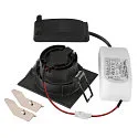 LED Deckeneinbauleuchte NEW TRIA® 68, quadratisch, 11W, 1800-3000K, CRI 90, IP20, dimmbar, 38°, weiß