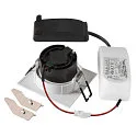 SLV LED Deckeneinbauleuchte NEW TRIA® 68, quadratisch, 11W, 1800-3000K, CRI 90, IP20, dimmbar, 60°, weiß