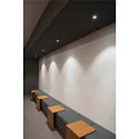 SLV LED Deckeneinbauleuchte NEW TRIA® UNIVERSAL 68, rund, 8,6W, 2500/3000/4000K, CRI 90, dimmbar, 38°, IP20, schwarz