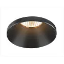 SLV recessed ceiling ring NEW TRIA® 75 round, low, black