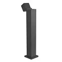SLV Outdoor LED Stehleuchte S-CUBE 75, IP65 IK04, 15W 2700/3000K (CCT Swich) 1000/1200lm 80°, dimmbar, neigbar, anthrazit
