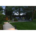 SLV Outdoor LED Sockelleuchte S-CUBE 35, IP65 IK04, 15W 2700/3000K (CCT Swich) 1000/1200lm 80°, dimmbar, neigbar, anthrazit