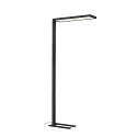 SLV floor lamp WORKLIGHT PRO IP20, black dimmable