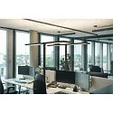LED Stehleuchte WORKLIGHT PRO, 150W, 4000K, 20000lm, IP20, dimmbar, schwarz