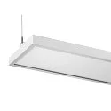 SLV LED Pendelleuchte WORKLIGHT PRO 120, 80° - 115°, 120cm, 50W, 4000K, 6100lm, IP20, DALI dimmbar, weiß
