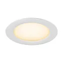 Abdeckung für Deckeneinbauleuchte DOWNLIGHT V 150, Ø 16.8cm / 2.5cm, flach, weiß