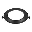 cover DOWNLIGHT V 150 slightly recessed, black