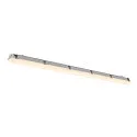 SLV damp-proof luminaire WATERPROOF V 1500 ON-OFF impact resistant, switchable IP66, grey 