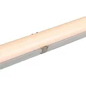SLV damp-proof luminaire WATERPROOF V 1500 ON-OFF impact resistant, switchable IP66, grey 