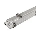 SLV LED Feuchtraum-Wannenleuchte WATERPROOF V 1200 DALI, IP66 IK08, 36W 4000K, CRI 80, dimmbar, grau