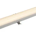 SLV LED Feuchtraum-Wannenleuchte WATERPROOF V 1200 DALI, IP66 IK08, 36W 4000K, CRI 80, dimmbar, grau