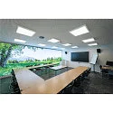 SLV LED Einlege-Deckenleuchte PANEL V 600 DALI, IP54 IK03, 59.5cm, 34W 3000/4000K (CCT Switch) 85°, CRI 80, UGR <19, dimmbar