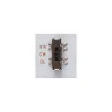 SLV wall and ceiling luminaire OUTDOOR BULKHEAD V 360 CCT Switch, impact resistant, switchable IP65, black, lacquered 