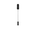 LED Pendelleuchte LALU® MIX&MATCH Base, 150cm, 9,5W, 3000K, 680lm, IP20, dimmbar, schwarz