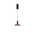 LED Pendelleuchte LALU® MIX&MATCH Base, 150cm, 9,5W, 3000K, 680lm, IP20, dimmbar, schwarz