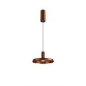 SLV LED Pendelleuchte LALU® MIX&MATCH Base, 150cm, 9,5W, 3000K, 680lm, IP20, dimmbar, bronze