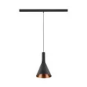 SLV Leuchtenschirm LALU® CONE 15 MIX&MATCH, H:17 cm, schwarz/bronze