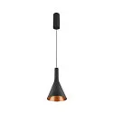 SLV Leuchtenschirm LALU® CONE 15 MIX&MATCH, H:17 cm, schwarz/bronze