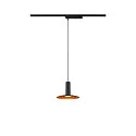 SLV Leuchtenschirm LALU® ELYPSE 15 MIX&MATCH, H:1,4 cm, schwarz/bronze