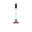 SLV lamp shade LALU® PLATE 15 MIX&MATCH, bronze, black
