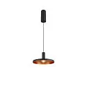 SLV Leuchtenschirm LALU® PLATE 22 MIX&MATCH, H:1,5 cm, schwarz/bronze