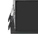SLV LED Deckeneinbauleuchte KADUX DOUBLE, 38°, 3000K, 1550lm, IP20, quadratisch, dimmbar, schwarz