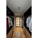 SLV LED Deckeneinbauleuchte KADUX TRIPLE, 38°, 3000K, 2350lm, IP20, quadratisch, dimmbar, schwarz