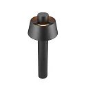 SLV Outdoor Stehleuchte PHOTONI POLE 75, IP65 IK08, 75cm, konisch, E27, Aluminium, seeluft-beständig, schwarz matt