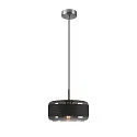 pendant luminaire PANTILO ROPE 27 E27 IP20, silver dimmable