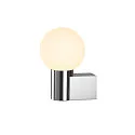 SLV Wandaufbauleuchte VARYT Badleuchte, rund, 1x E14, max. 6W, IP44, chrom