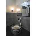 wall luminaire VARYT round E14 IP44, chrome