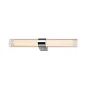 SLV LED Wandaufbauleuchte LYGANT DOUBLE Badleuchte, 11W, 3000K, 800lm, IP44, chrom