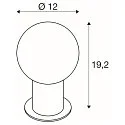 SLV Tischleuchte VARYT, E14, IP20, weiß