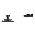 SLV ceiling recessed luminaire NEW TRIA® 75 XL square GU10 IP20, black