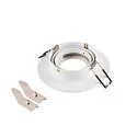 recessed ceiling ring NEW TRIA® 75 XL round, black