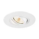 recessed ceiling ring NEW TRIA® 75 XL round, black