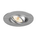SLV Deckeneinbauring NEW TRIA® 75 XL, rund, IP20, aluminium