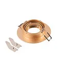 SLV recessed ceiling ring NEW TRIA® 75 XL round, rose gold