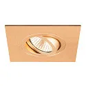 SLV Deckeneinbauring NEW TRIA® 75 XL, quadratisch, IP20, roségold