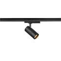 SLV LED 3-Phasen Strahler TRACKSPOT V, IP20, 10/15/20W (multi), 2700/3000/4000K ((CCT DIP), fokussierbar 24°-60°, CRI 90, schwarz